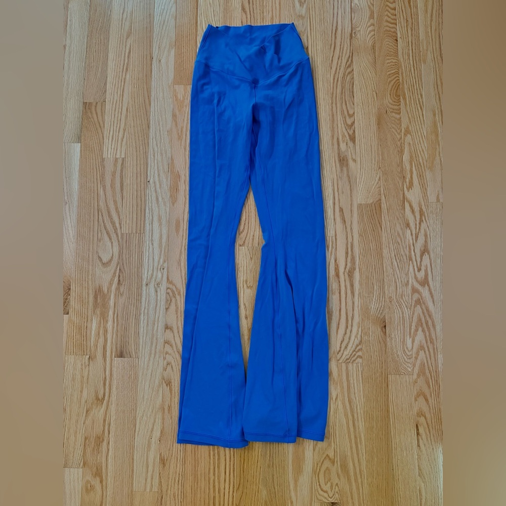 Vibrant aerie Blue Flared Leggings